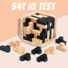 Load image into Gallery viewer, 3D Wooden Puzzle IQ Test (4.5 Difficulty) Brain Blacksmith
