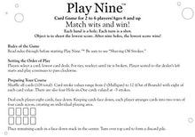 Load image into Gallery viewer, Play Nine - The Card Game of Golf! Brain Blacksmith
