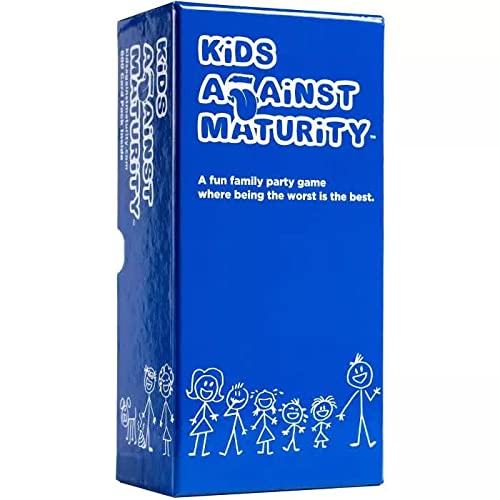 Kids Against Maturity: Card Game for Kids and Families Brain Blacksmith