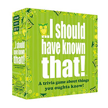 Load image into Gallery viewer, Hygge Games ...I should have known that! Trivia Game Green Brain Blacksmith
