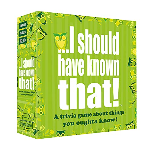 Hygge Games ...I should have known that! Trivia Game Green Brain Blacksmith