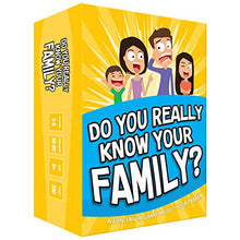 Load image into Gallery viewer, Do You Really Know Your Family? Fun Family Game Brain Blacksmith
