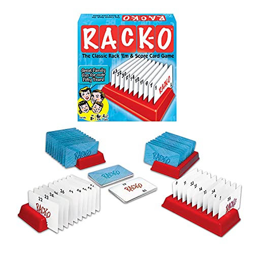 Winning Moves RACK-O, Retro package Card Game Brain Blacksmith