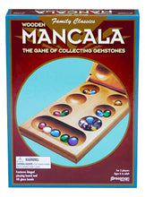 Load image into Gallery viewer, Pressman Mancala - Real Wood Folding Set + Multicolor Stones Brain Blacksmith
