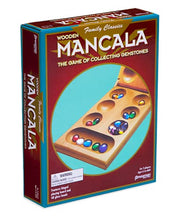 Load image into Gallery viewer, Pressman Mancala - Real Wood Folding Set + Multicolor Stones Brain Blacksmith
