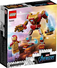 Load image into Gallery viewer, LEGO Marvel Iron Man Mech Armor 76203 Building Kit Brain Blacksmith
