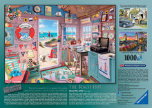 Load image into Gallery viewer, Ravensburger My Beach Hut, My Haven 1000 Piece Jigsaw Puzzle for Adults - Every Piece Is Unique, Softclick Technology Means Pieces Fit Together Perfectly Brain Blacksmith
