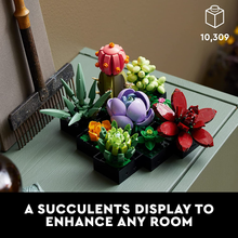 Load image into Gallery viewer, LEGO Succulents 10309 Plant Decor Building Set (771 Pieces) Brain Blacksmith
