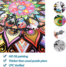 Load image into Gallery viewer, Bgraamiens Puzzle-Geometric Colorful Mandala-1000 Pieces (5.5 Difficulty) Brain Blacksmith
