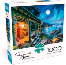 Load image into Gallery viewer, Buffalo Games  Moonlight Lodge - 1000 Piece Jigsaw Puzzle Brain Blacksmith
