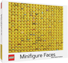 Load image into Gallery viewer, LEGO Minifigure Faces 1000-Piece Jigsaw Puzzle (3.5 Difficulty) Brain Blacksmith
