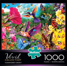 Load image into Gallery viewer, Hummingbird Garden - 1000 Piece Jigsaw Puzzle (6.5 Difficulty) Brain Blacksmith
