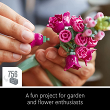 Load image into Gallery viewer, LEGO Flower Bouquet Building Kit (756 Pieces) Brain Blacksmith
