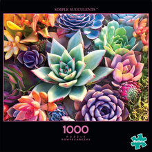 Load image into Gallery viewer, Buffalo Games - Simple Succulent - 1000 Piece Jigsaw Puzzle Brain Blacksmith
