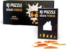 Load image into Gallery viewer, Geek Toys IQ Puzzle Brain Fitness Games Brain Teaser Puzzles for Adults and Kid Puzzle Mind Puzzles Brain Games Kids Road Trip Essentials Travel Games Multiple Brain Puzzles in a Box - Set of 11. Brain Blacksmith
