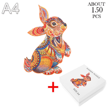 Load image into Gallery viewer, 3D Rabbit Jigsaw Board Set Brain Blacksmith
