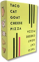 Load image into Gallery viewer, Taco-Cat-Goat-Cheese-Pizza Game Brain Blacksmith
