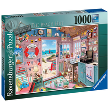 Load image into Gallery viewer, Ravensburger My Beach Hut, My Haven 1000 Piece Jigsaw Puzzle for Adults - Every Piece Is Unique, Softclick Technology Means Pieces Fit Together Perfectly Brain Blacksmith
