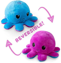 Load image into Gallery viewer, Teeturtle | the Original Reversible Octopus Plushie Brain Blacksmith
