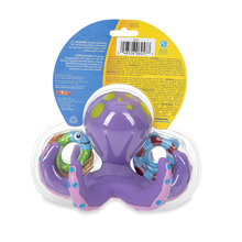 Load image into Gallery viewer, Floating Purple Octopus Bath Toy Brain Blacksmith
