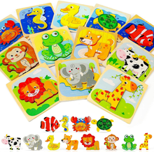 Load image into Gallery viewer, TOY Life 12 Pack Wooden Puzzles for Toddlers Brain Blacksmith
