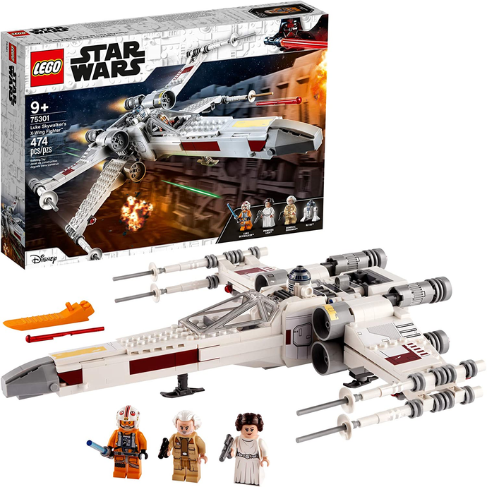 LEGO Star Wars X-Wing Fighter 75301 Building Kit Brain Blacksmith