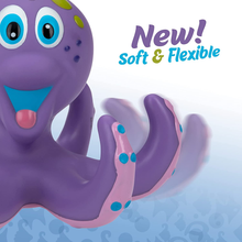 Load image into Gallery viewer, Floating Purple Octopus Bath Toy Brain Blacksmith
