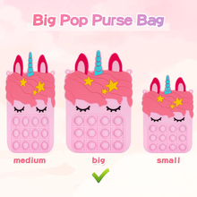 Load image into Gallery viewer, Pink Bag Unicorn Pop Purse Brain Blacksmith
