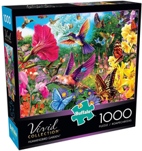 Load image into Gallery viewer, Hummingbird Garden - 1000 Piece Jigsaw Puzzle (6.5 Difficulty) Brain Blacksmith
