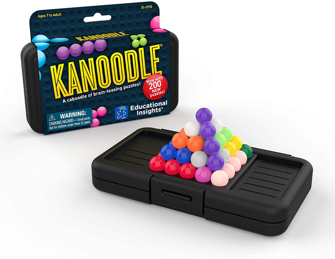 Kanoodle 3-D Brain Teaser Puzzle Game Featuring 200 Challenges Brain Blacksmith