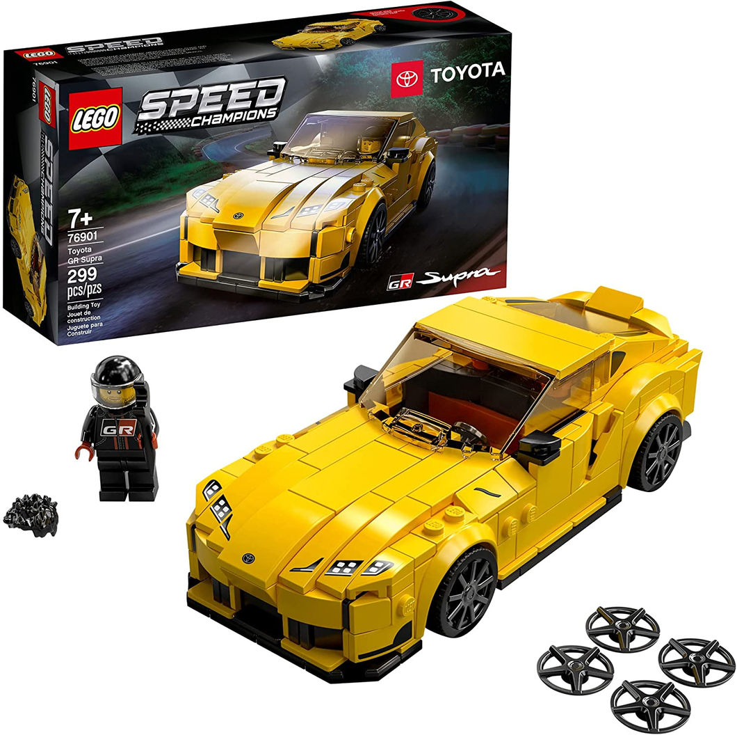 LEGO Speed Champions Toyota GR Supra (299 Pieces) Brain Blacksmith