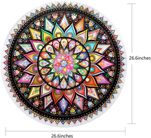 Load image into Gallery viewer, Bgraamiens Puzzle-Geometric Colorful Mandala-1000 Pieces (5.5 Difficulty) Brain Blacksmith
