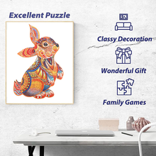 Load image into Gallery viewer, 3D Rabbit Jigsaw Board Set Brain Blacksmith
