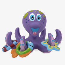 Load image into Gallery viewer, Floating Purple Octopus Bath Toy Brain Blacksmith
