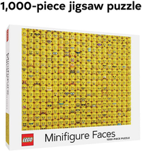 Load image into Gallery viewer, LEGO Minifigure Faces 1000-Piece Jigsaw Puzzle (3.5 Difficulty) Brain Blacksmith
