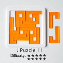 Load image into Gallery viewer, Impossible Fit Geometric Puzzles (5.5-8.5 Difficulty) Brain Blacksmith
