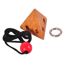 Load image into Gallery viewer, Rope Ball Puzzle Brain Teaser (6.5 Difficulty) Brain Blacksmith
